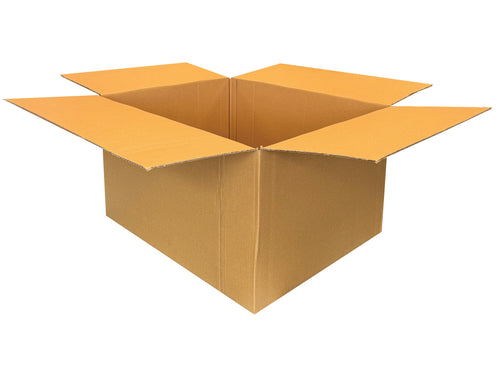 New Plain Strong Single Wall Box - 563mm x 519mm x 327mm