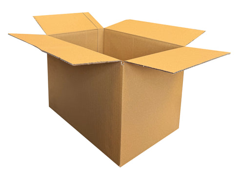 New Plain Strong Single Wall Box - 400mm x 270mm x 255mm