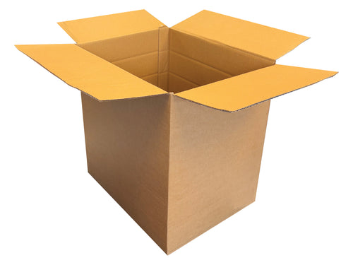 New Plain Strong Single Wall Box - 380mm x 300mm x 400mm