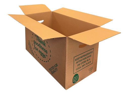 New Printed Strong Single Wall Box - 630mm x 305mm x 340mm