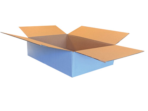 New Plain Strong Single Wall Box - 442mm x 336mm x 110mm