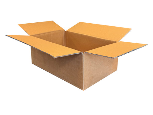 New Plain Strong Single Wall Box - 322mm x 208mm x 113mm