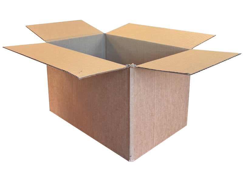 New Plain Strong Single Wall Box - 265mm x 178mm x 165mm