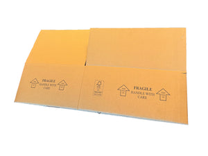 New Printed Strong Double Wall Box - 486mm x 386mm x 200mm