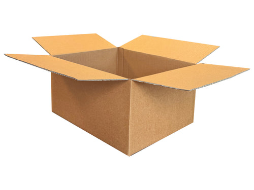 New Plain Strong Single Wall Box - 365mm x 305mm x 175mm