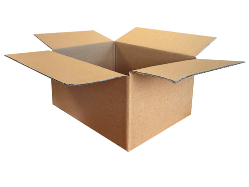 New Plain Strong Single Wall Box - 325mm x 240mm x 155mm