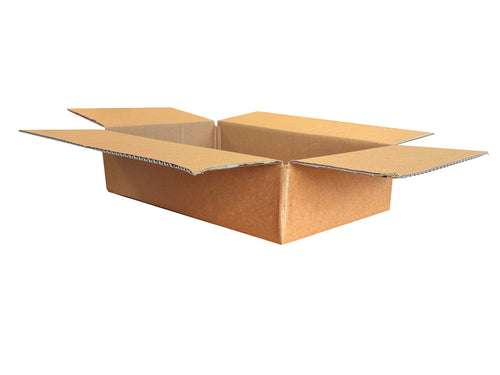 New Plain Strong Single Wall Box - 345mm x 215mm x 75mm