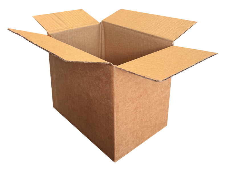 New Plain Strong Single Wall Box - 200mm x 137mm x 155mm