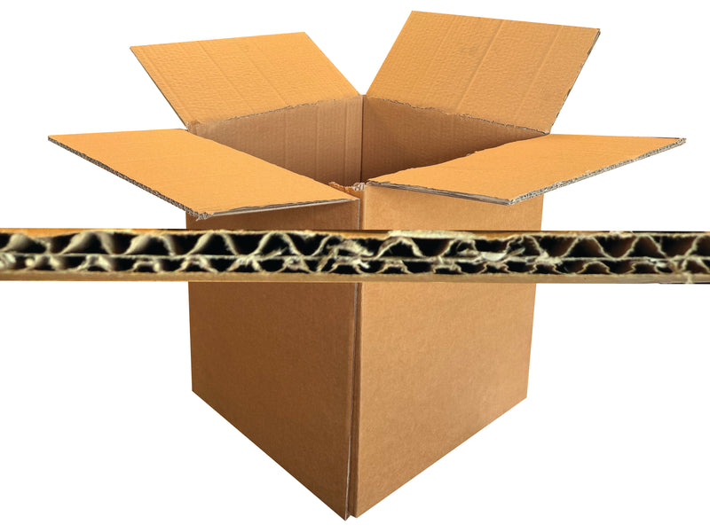 New Plain Strong Double Wall Box - 325mm x 322mm x 365mm