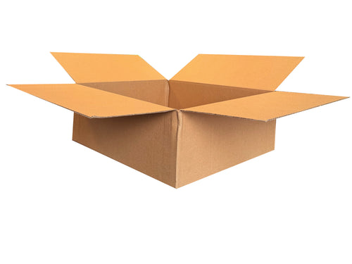 New Plain Strong Single Wall Box - 455mm x 386mm x 167mm