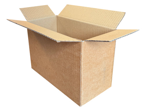 New Plain Strong Single Wall Box - 258mm x 126mm x 175mm