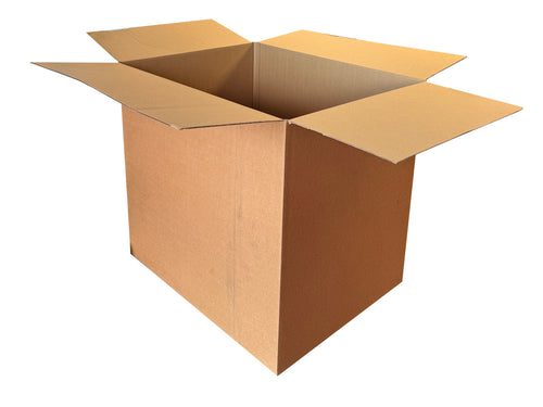 New Plain Strong Single Wall Box - 650mm x 495mm x 600mm