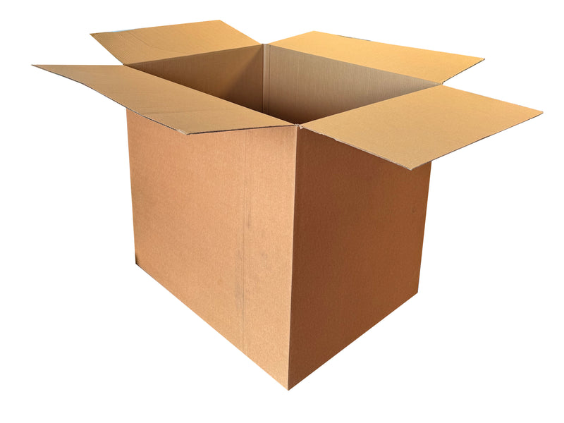 New Plain Strong Single Wall Box - 650mm x 495mm x 600mm