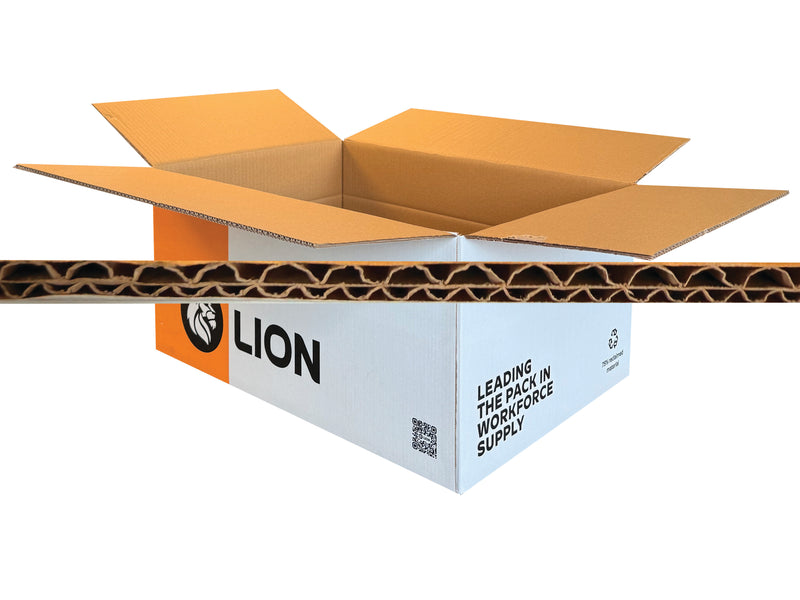 New Printed Strong Double Wall Box - 570mm x 390mm x 253mm