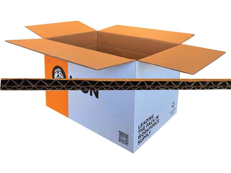 New Printed Double Wall Box - 650mm x 450mm x 400mm