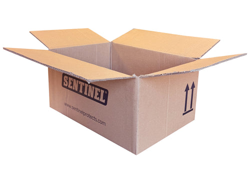 New Printed Strong Double Wall Box - 406mm x 286mm x 194mm