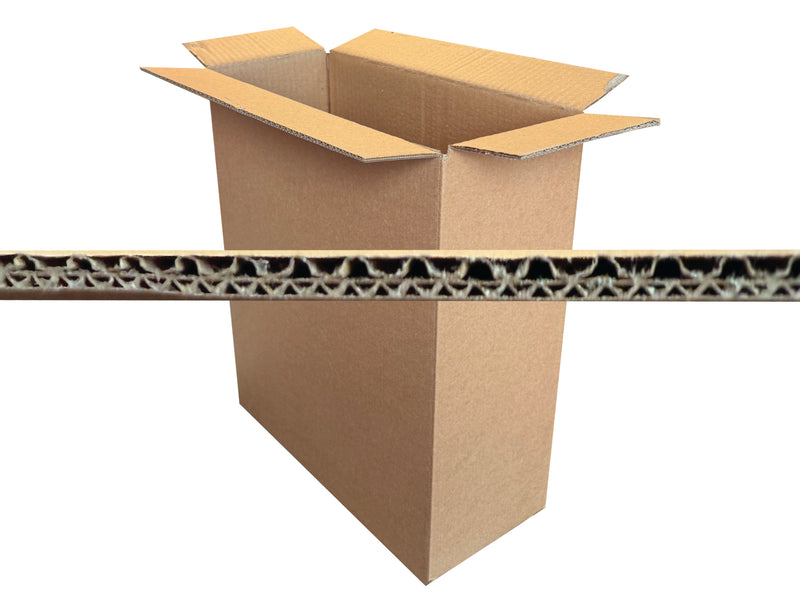 New Plain Strong Double Wall Box - 300mm x 130mm x 375mm