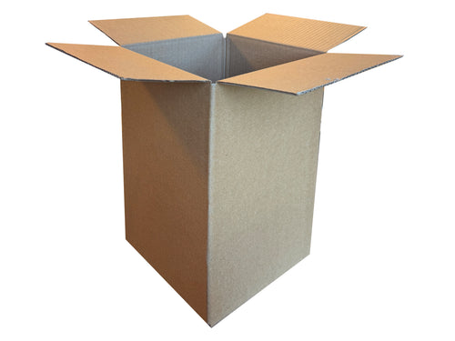 New Plain Strong Single Wall Box - 209mm x 209mm x 302mm
