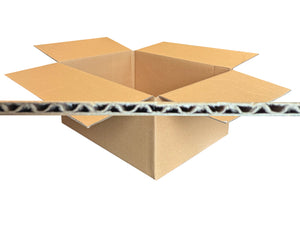 New Plain Strong Single Wall Box - 303mm x 228mm x 130mm