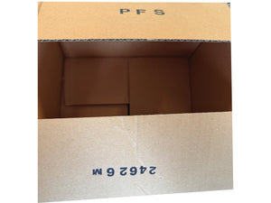 New Plain Strong Single Wall Box - 303mm x 228mm x 130mm