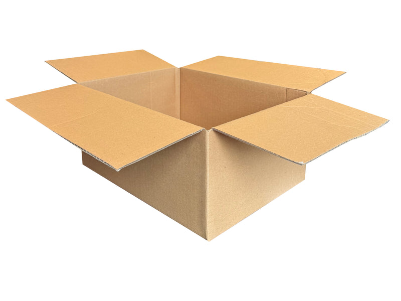 New Plain Strong Single Wall Box - 303mm x 228mm x 130mm