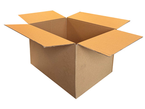 New Plain Strong Single Wall Box - 376mm x 286mm x 229mm