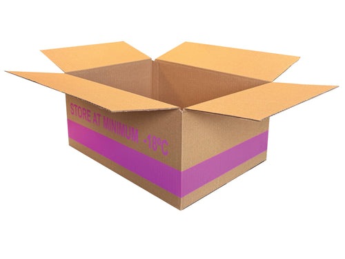 New Printed Strong Single Wall Box - 390mm x 293mm x 172mm