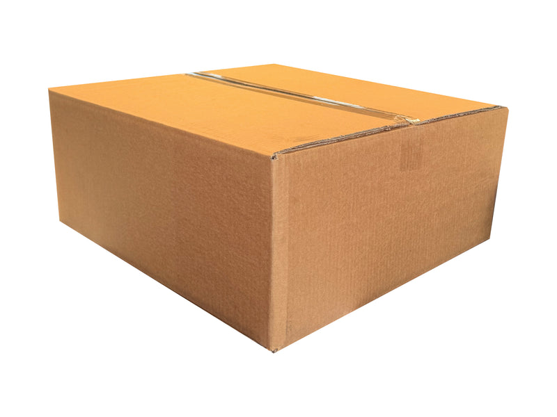 A closed, double wall box with a square footprint