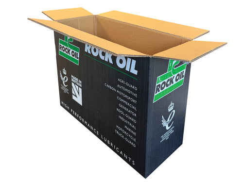 New Printed Strong Double Wall Box - 486mm x 195mm x 348mm