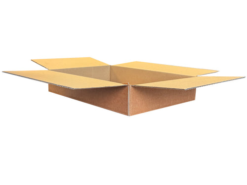 New Plain Strong Single Wall Box - 458mm x 315mm x 85mm