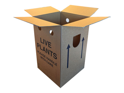 New Printed Strong Single Wall Box - 315mm x 312mm x 500mm
