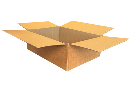 New Plain Strong Single Wall Box - 395mm x 293mm x 130mm