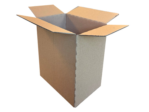 New Plain Strong Single Wall Box - 186mm x 124mm x 200mm