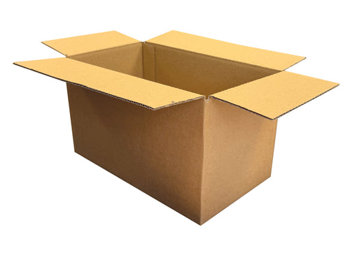 New Plain Strong Single Wall Box - 282mm x 163mm x 160mm