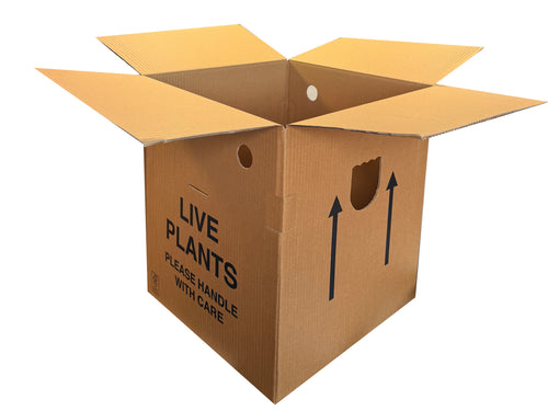 New Printed Strong Single Wall Box - 440mm x 440mm x 497mm