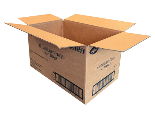 New Printed Strong Single Wall Box - 390mm x 235mm x 210mm