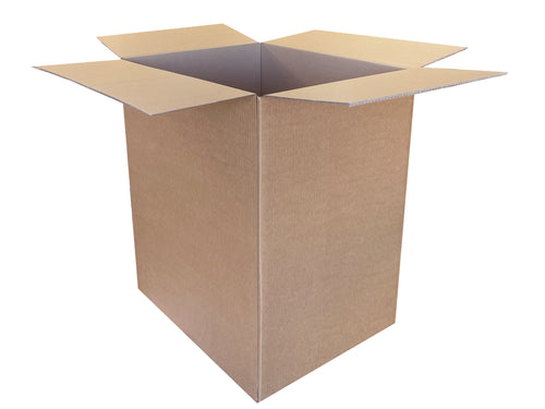 New Plain Strong Single Wall Box - 488mm x 380mm x 580mm