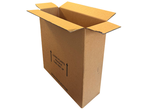 New Printed Strong Single Wall Box - 415mm x 140mm x 400mm