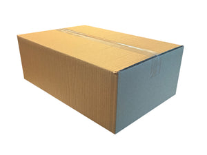 Sealed carton, measuring 18 x 12 x 6 inches