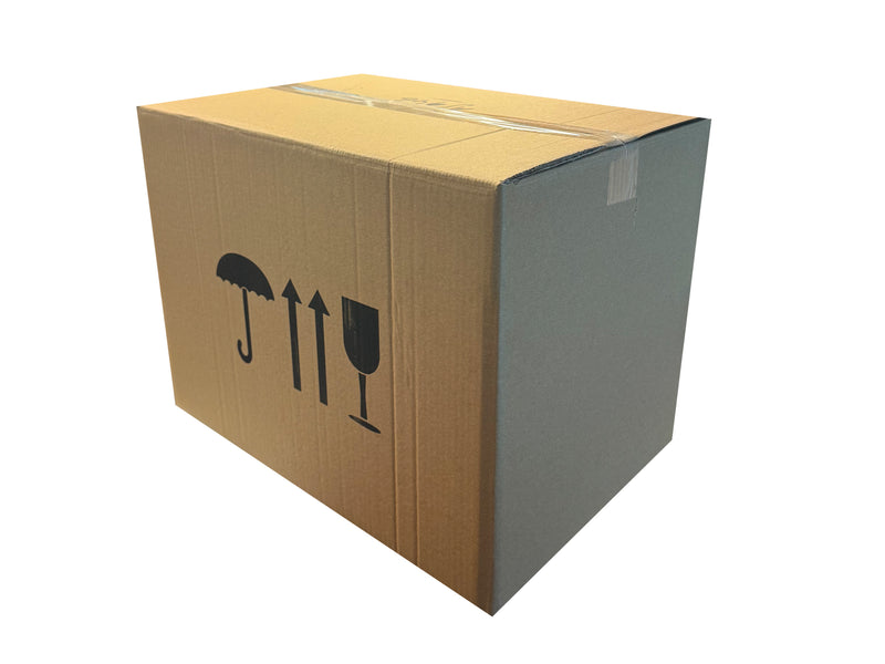 New Printed Strong Double Wall Box - 495mm x 330mm x 335mm