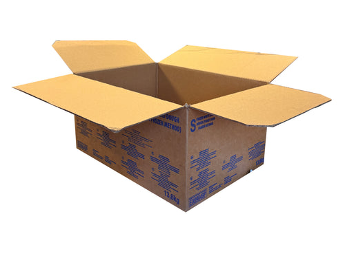 New Printed Strong Single Wall Box - 404mm x 290mm x 188mm