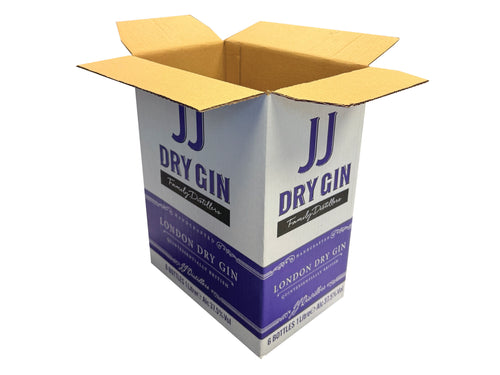 New Printed Strong Single Wall Box - 260mm x 161mm x 334mm
