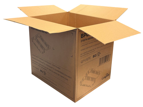 New Printed Strong Single Wall Box - 497mm x 400mm x 479mm