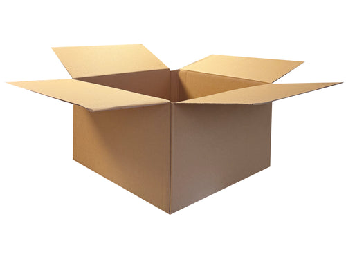 New Plain Strong Single Wall Box - 560mm x 515mm x 285mm