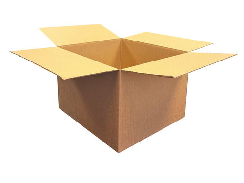 New Plain Single Wall Box - 377mm x 344mm x 253mm