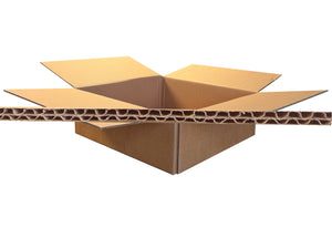 Plain box, with an image of the board profile overlayed. 