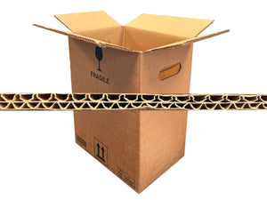 Box measuring 280mm x 187mm x 335mm with an image of the board profile