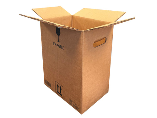 New Printed Strong Double Wall Box - 280mm x 187mm x 335mm