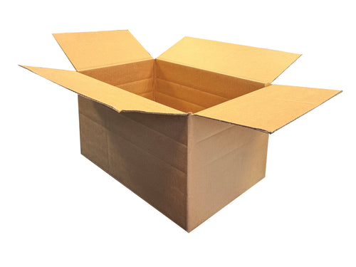 New Plain Strong Single Wall Box - 363mm x 245mm x 197mm