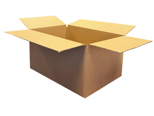 New Plain Strong Single Wall Box - 470mm x 315mm x 230mm